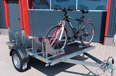 Rimorchio trasporto bici