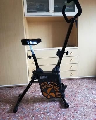cyclette carnielli pieghevole solida poco ingombro