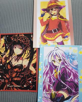 Stampe dei miei disegni Anime girls