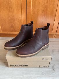 Stivaletti Clarks uomo Tan Leather tg. 42