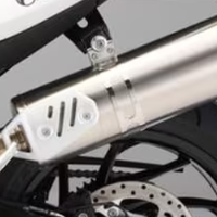 scarico bmw f800r   800km percorsi