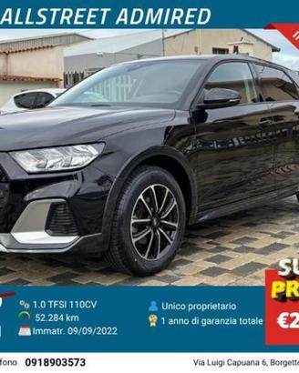 Audi A1 allstreet Admired 1.0 TFSI 110CV