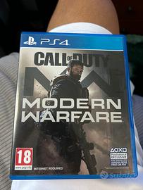 Gioco ps4 call of duty modern warfare