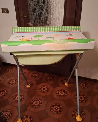 Fasciatoio con Vaschetta Bagnetto Primi Sogni