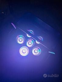 Smart Bat Par LED RGBW-UVA Uplight a batteria