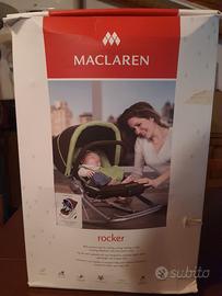 Sdraietta Culla Neonato Rocker Maclaren NUOVA
