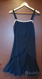 vestito da cerimonia blu 