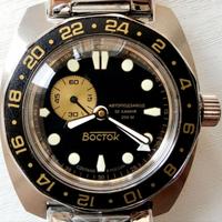 Vostok Amfibia GMT 17098B automatico