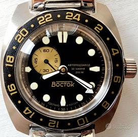 Vostok Amfibia GMT 17098B automatico