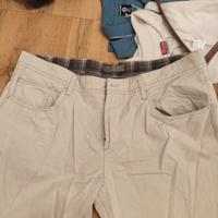 Pantaloni beige Cotton e Silk nuovi