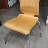 3 Sedia IKEA in legno