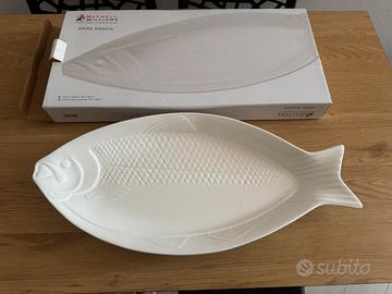 Piatto portata pesce 59x28 nuovo