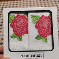 Set 2 pezzi strofinacci Sommaruga di cotone