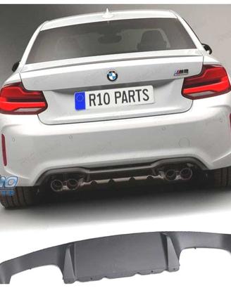 DIFFUSORE BMW F22 F87 LOOK M2