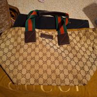 Borsa Gucci Shopper in tela