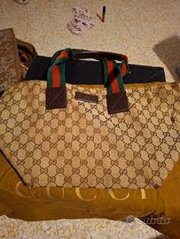 Borsa Gucci Shopper in tela