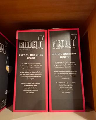 RIESLING bicchieri Riedel – coppia- in cristallo