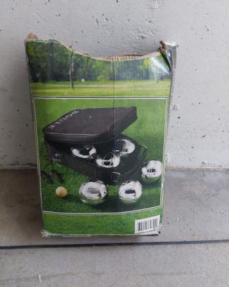 Set bocce in metallo