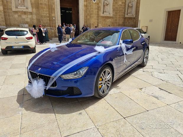 Noleggio Auto Maserati Ghibli Per Matrimoni Eventi Servizi In Vendita