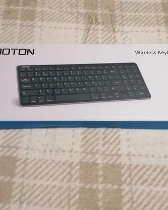 OMOTON Tastiera Wireless per PC Windows