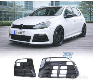 GRIGLIE VOLKSWAGEN VW GOLF 6 LOOK R20 NERO LUCIDO