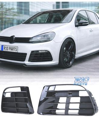 GRIGLIE VOLKSWAGEN VW GOLF 6 LOOK R20 NERO LUCIDO