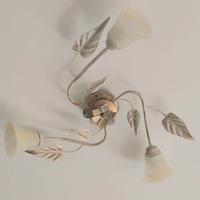 Plafoniera / Lampadario con effetto anticato