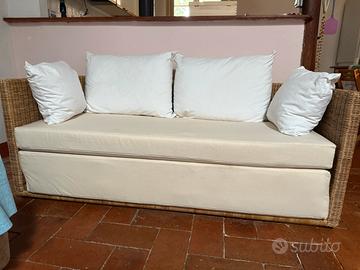 Divano in Rattan Gervasoni
