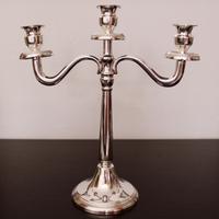 Candelabro argento stile impero 