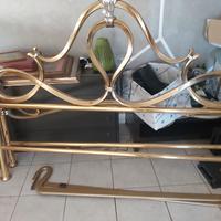 Struttura letto ottone