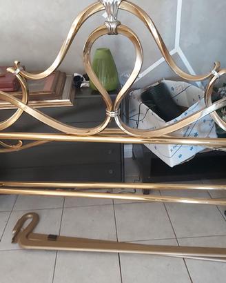 Struttura letto ottone