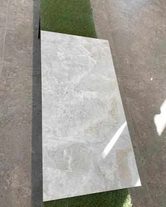 Piastrelle 120x60x2  per esterni effetto marmo 