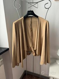 Giacca copri spalle effetto camoscio Zara