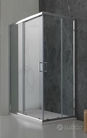 Box doccia in vetro 70 x 100 cm