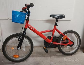 BICI PER BAMBINI RUOTE DA 16''