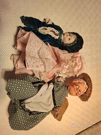 Bambole in porcellana e non