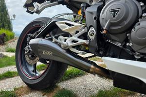 Scarico street triple 765 2017/2019 e 675