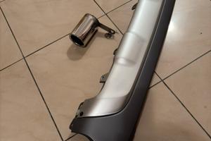 Kit retofit paraurti posteriore/ 2 scarico BMW F48