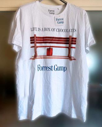 T-Shirt "Forrest Gump" XXL 100% Cotone