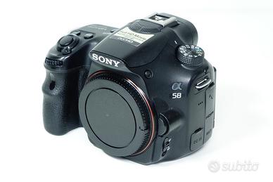 Sony Alpha A58 Reflex Body Errore Stabilizzazione