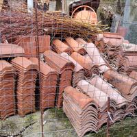 tegole coppi inutilizzati