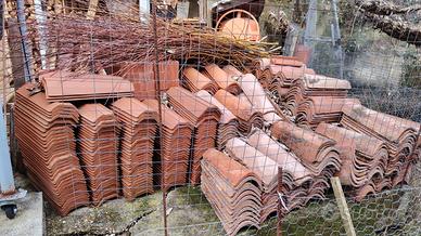 tegole coppi inutilizzati