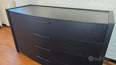 comò in legno wenge'