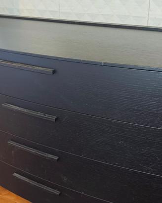 comò in legno wenge'