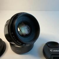 Canon EF 50mm f/1.8 II + paraluce