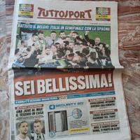 Tuttosport Europei calcio 2021