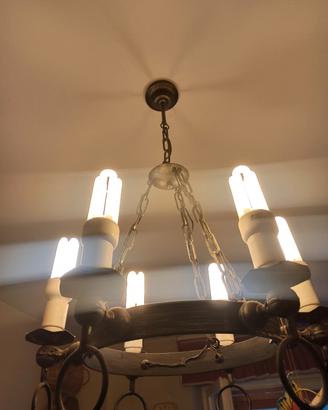 Lampadario in Ferro