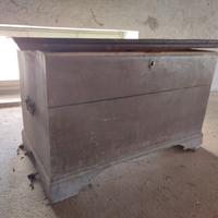 Baule cassapanca in legno