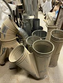 Tubi e raccordi per aspiratore industriale