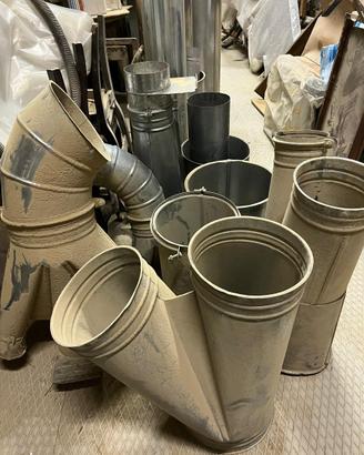 Tubi e raccordi per aspiratore industriale